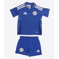 Leicester City Facundo Buonanotte #40 Fußballbekleidung Heimtrikot Kinder 2024-25 Kurzarm (+ kurze hosen)